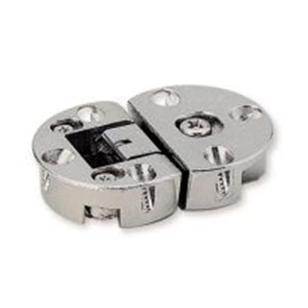 Perfectpatio 0.625-0.75 in. DropLid Hinge 2Way Adjacent Mat Nickel PE2584966